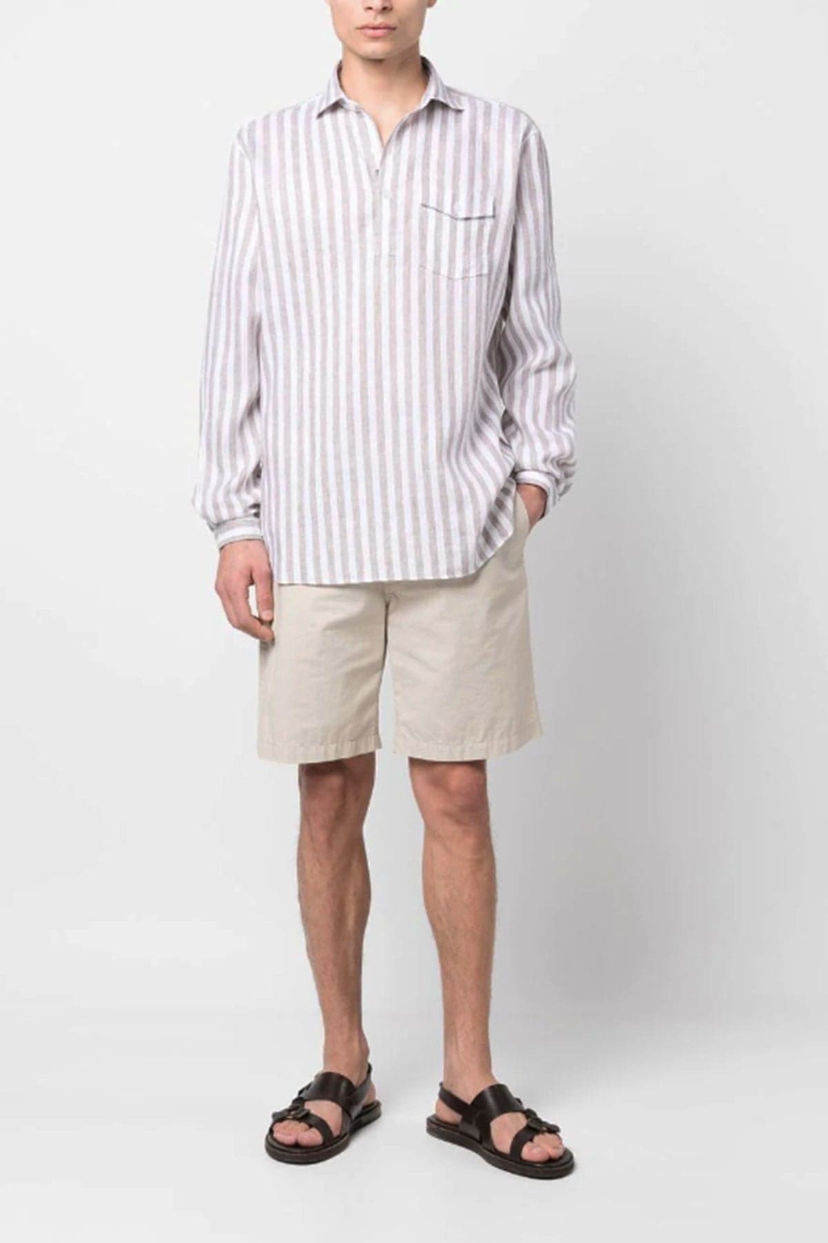 Lardini Camicie Bianco da uomo in Camicie casual Drestige - Casamassima, commercioVirtuoso.it