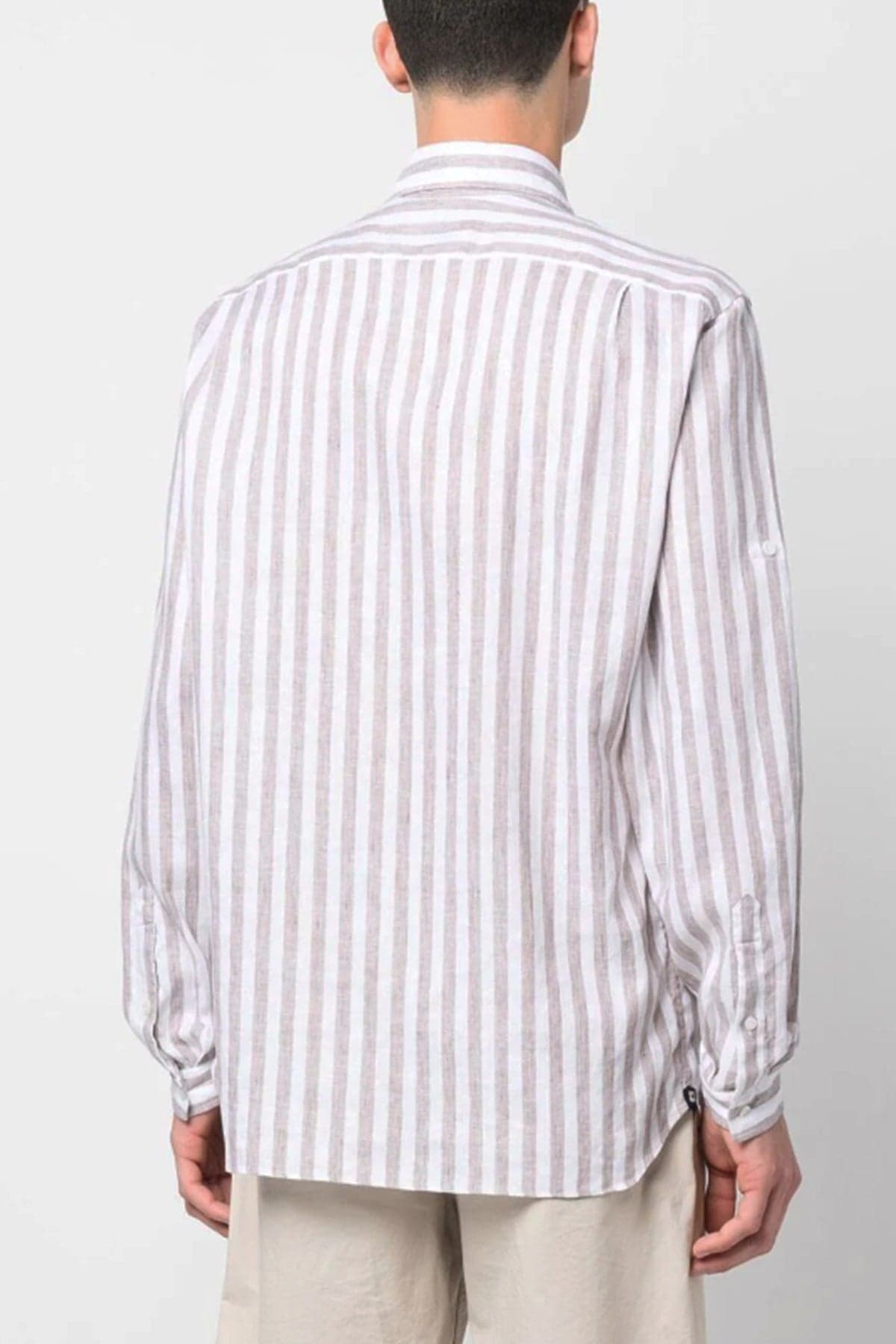 Lardini Camicie Bianco da uomo in Camicie casual Drestige - Casamassima, commercioVirtuoso.it