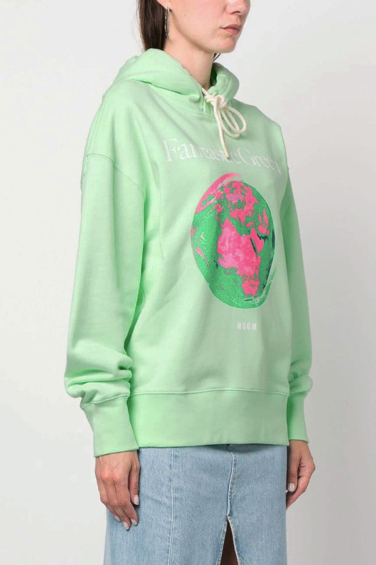 MSGM Maglie Verde da donna in T-shirt Drestige - Casamassima, commercioVirtuoso.it
