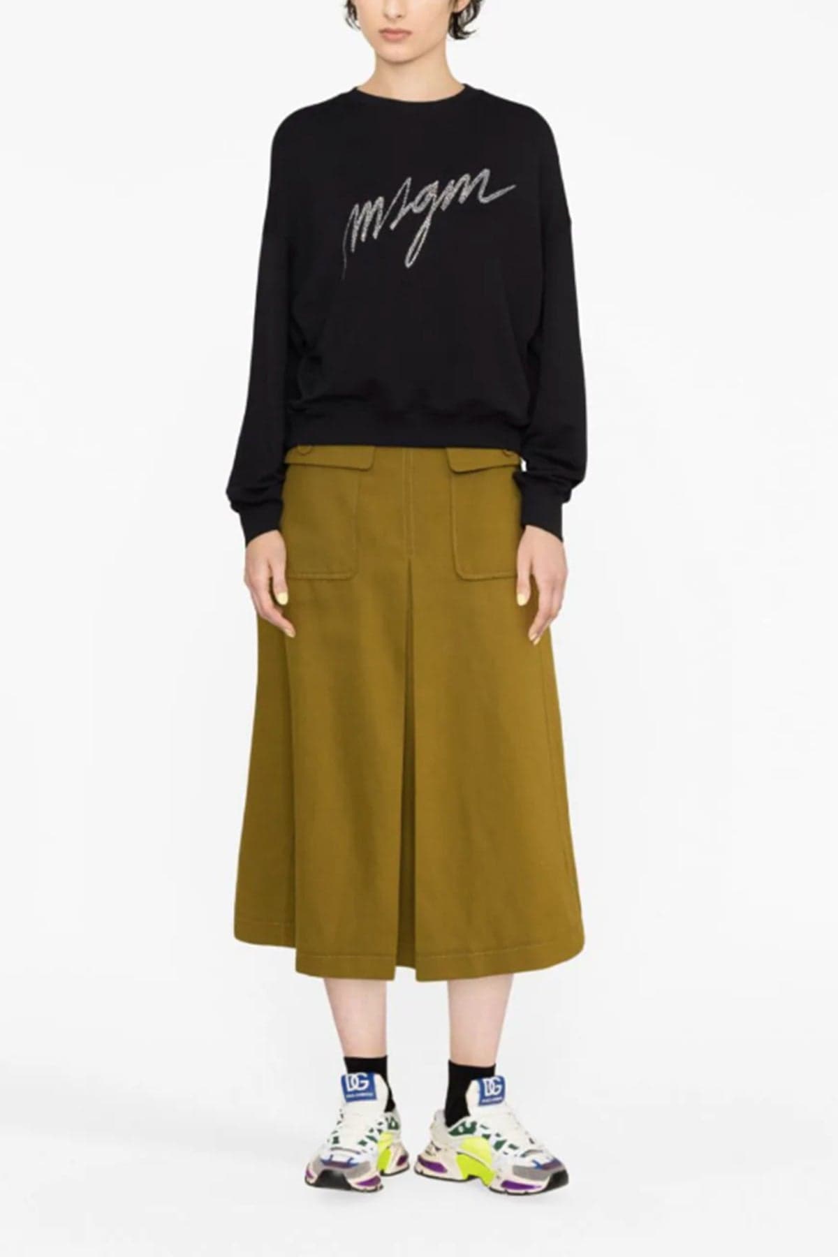 MSGM Maglie Nero da donna in Bluse e camicie Drestige - Casamassima, commercioVirtuoso.it