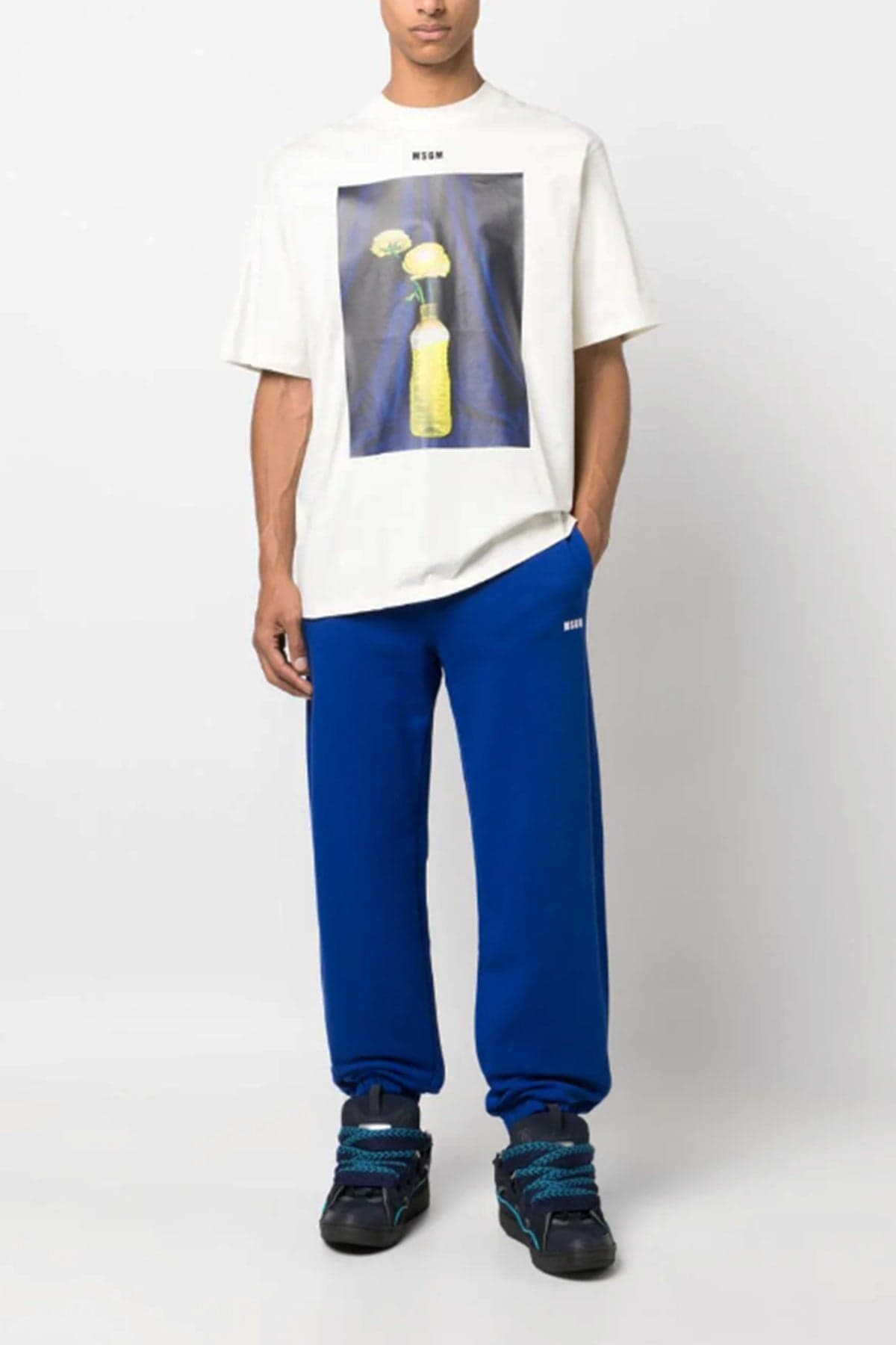 MSGM T-shirt e Polo Bianco da donna in Polo Drestige - Casamassima, commercioVirtuoso.it