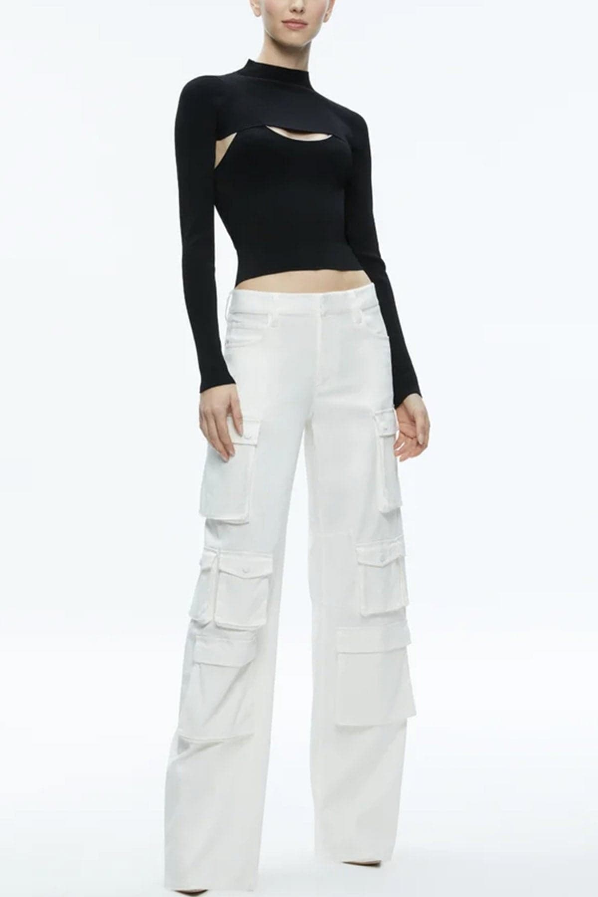 Alice + Olivia Pantaloni Beige da donna in Pantaloni Drestige - Casamassima, commercioVirtuoso.it
