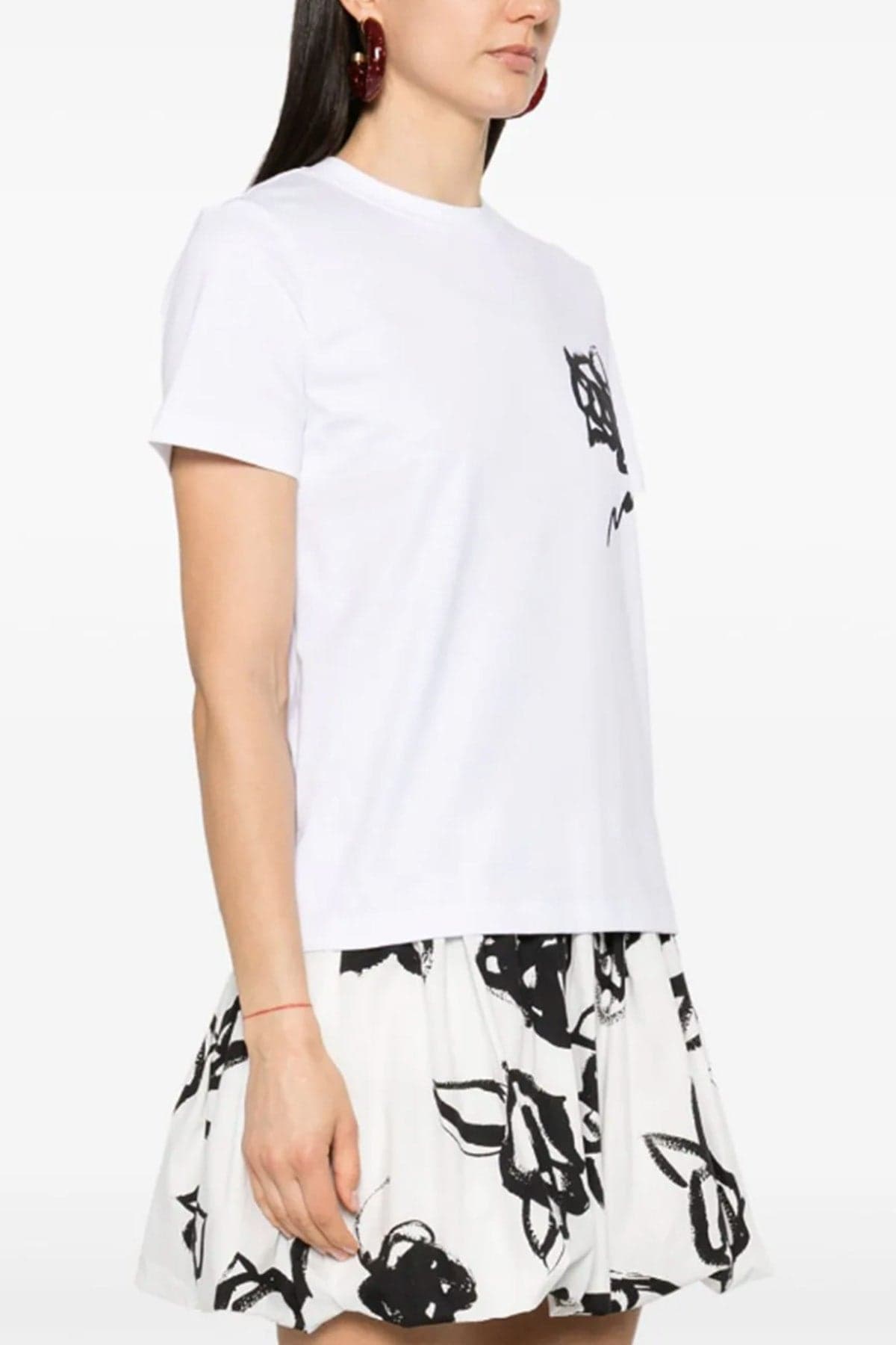 MSGM T-shirt e Polo Bianco da donna in Polo Drestige - Casamassima, commercioVirtuoso.it