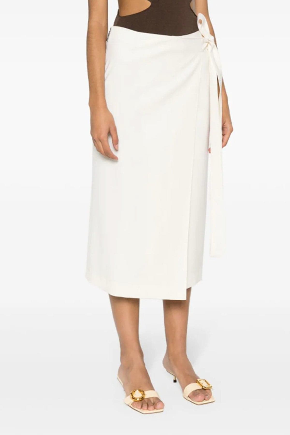 MSGM Gonne Bianco da donna in Gonne Drestige - Casamassima, commercioVirtuoso.it