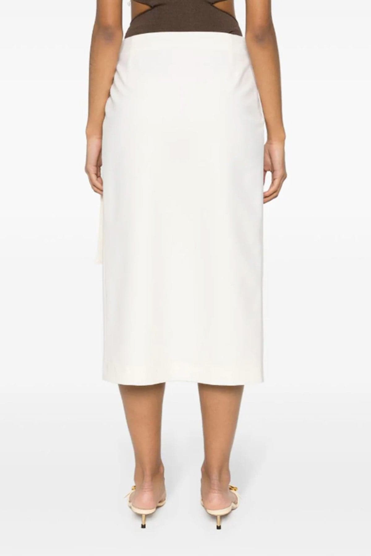 MSGM Gonne Bianco da donna in Gonne Drestige - Casamassima, commercioVirtuoso.it
