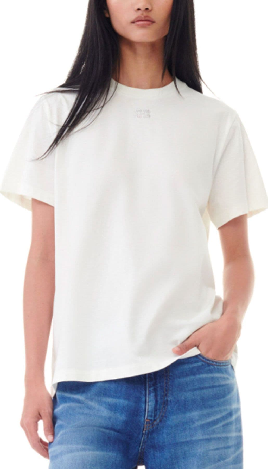 GANNI T-shirt e Polo Bianco da donna in Polo Drestige - Casamassima, commercioVirtuoso.it