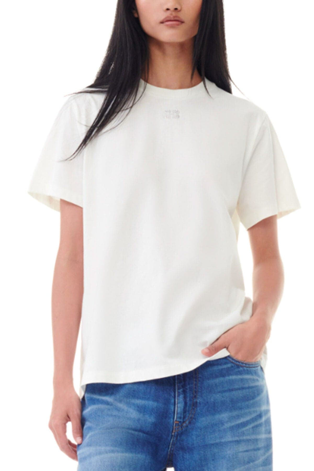 GANNI T-shirt e Polo Bianco da donna in Polo Drestige - Casamassima, commercioVirtuoso.it