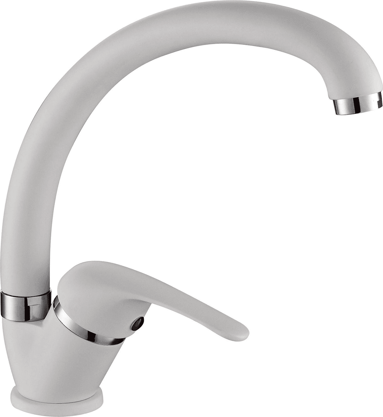 Miscelatore cucina colore bianco-granito