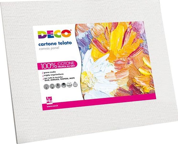 Cartone telato 40x50cm Deco