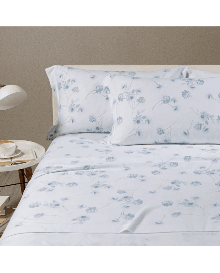 Lenzuola Fantasia Flores ! Caleffi Completo Matrimoniale – Collezione Dreaming