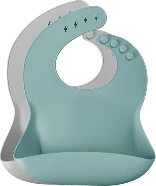 Bavaglino con tasca 2 pezzi Basics Bib Minikoioi in Bavaglini La Casa Del Bebè - Napoli, commercioVirtuoso.it