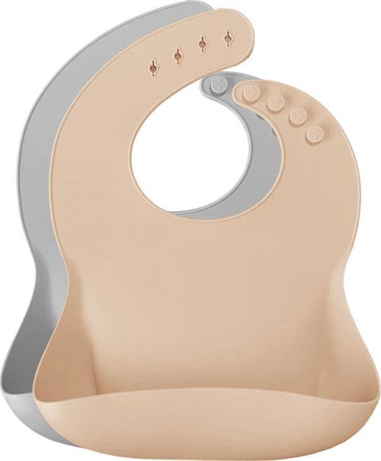 Bavaglino con tasca 2 pezzi Basics Bib Minikoioi in Bavaglini La Casa Del Bebè - Napoli, commercioVirtuoso.it