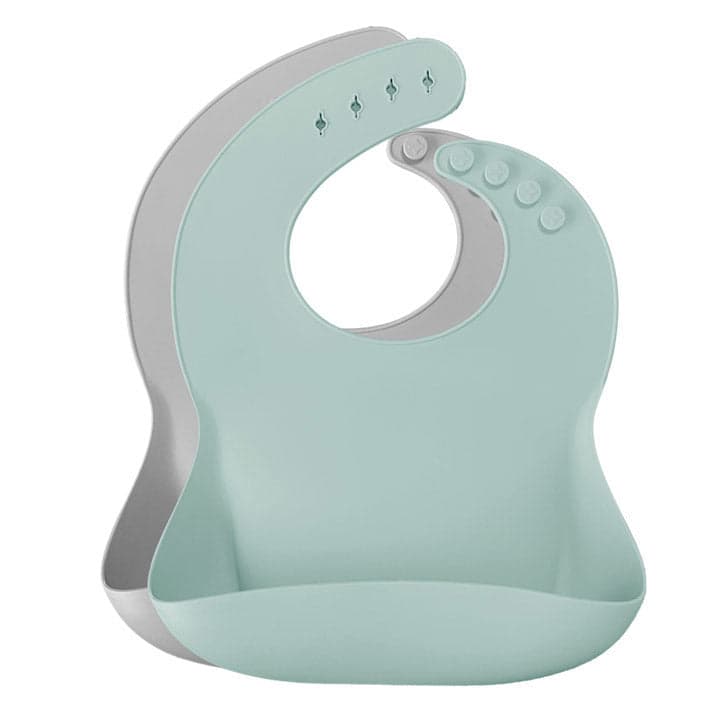 Bavaglino con tasca 2 pezzi Basics Bib Minikoioi in Bavaglini La Casa Del Bebè - Napoli, commercioVirtuoso.it