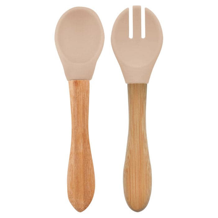 Coppia di posate manico legno Dig In Minikoioi - 5