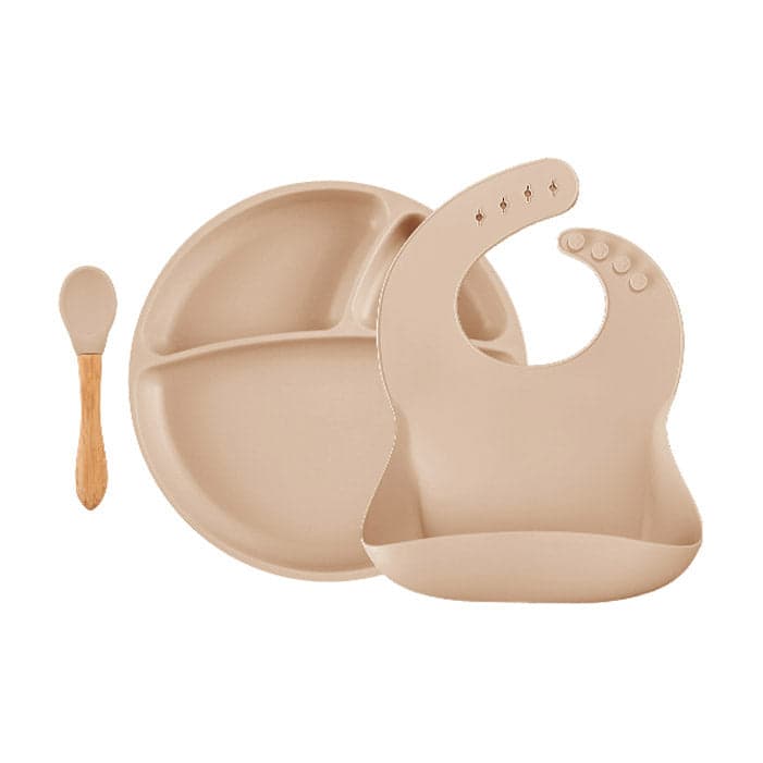 Set pappa piatto, bavaglino, cucchiaio Minikoioi in Set di stoviglie La Casa Del Bebè - Napoli, commercioVirtuoso.it