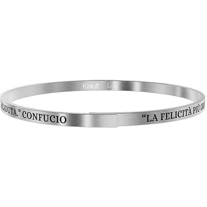 KIDULT BRACCIALE - LA FELICITÀ PIÙ GRANDE ... CONFUCIO