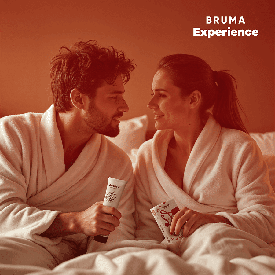BRUMA XPERIENCE - KIT TENTAZIONE VIBRO-ORGASMICA DOLCE FRAGOLA in Ammorbidente liquido Desideria Shop - Latina, commercioVirtuoso.it