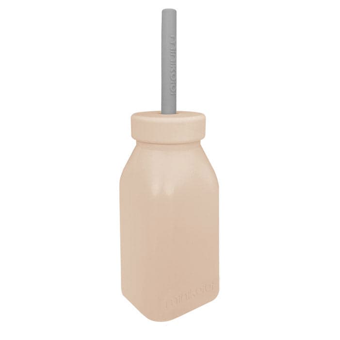 Bottiglia 200 ml silicone Bottle + Straw Minikoioi in Borracce La Casa Del Bebè - Napoli, commercioVirtuoso.it