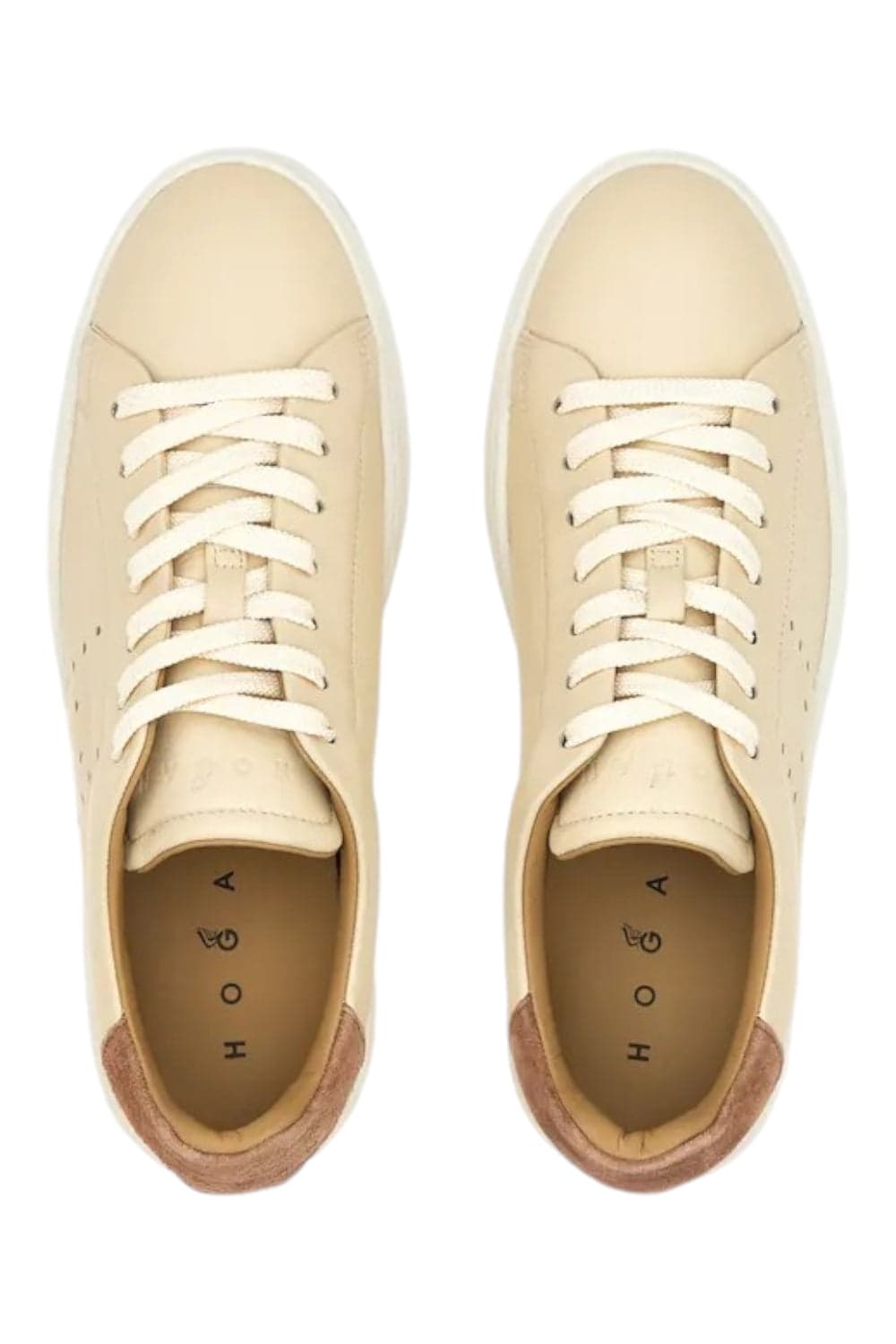 Hogan Sneakers Avorio/cuoio da donna in Sneaker casual Drestige - Casamassima, commercioVirtuoso.it