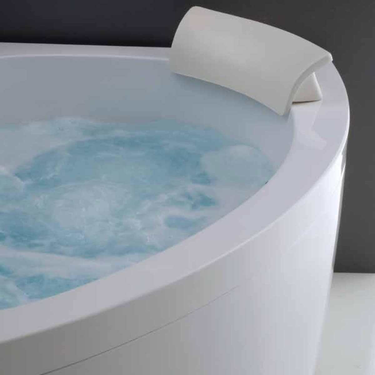 Vasca da Bagno Angolare Asimmetrica Sharm Dimensioni 150x100x60 - 4