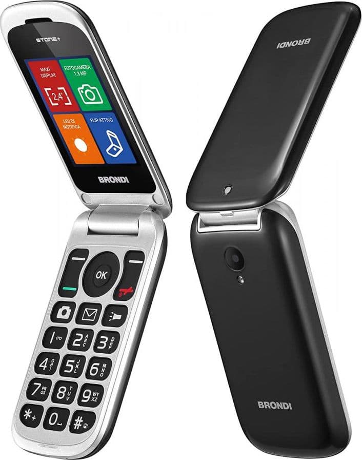 telefono cellulare brondi stone+ nero