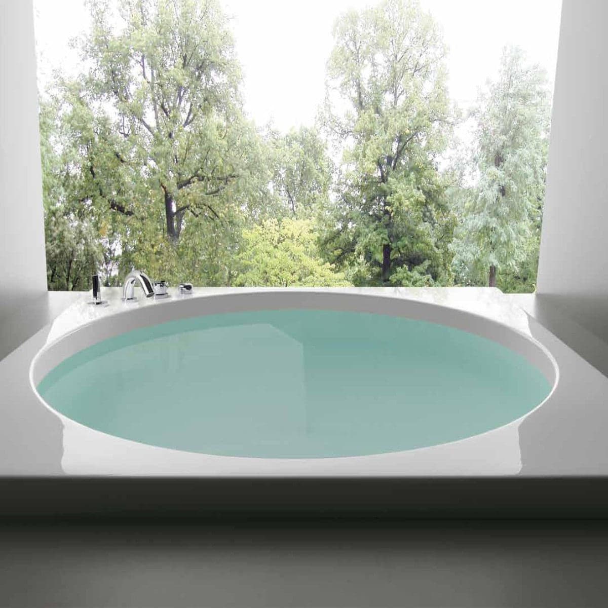 Vasca da Bagno Quadrata Sharm in acrilico bianco 150x150x68 in Vasche da bagno con piedini StileBagno - Roma, commercioVirtuoso.it