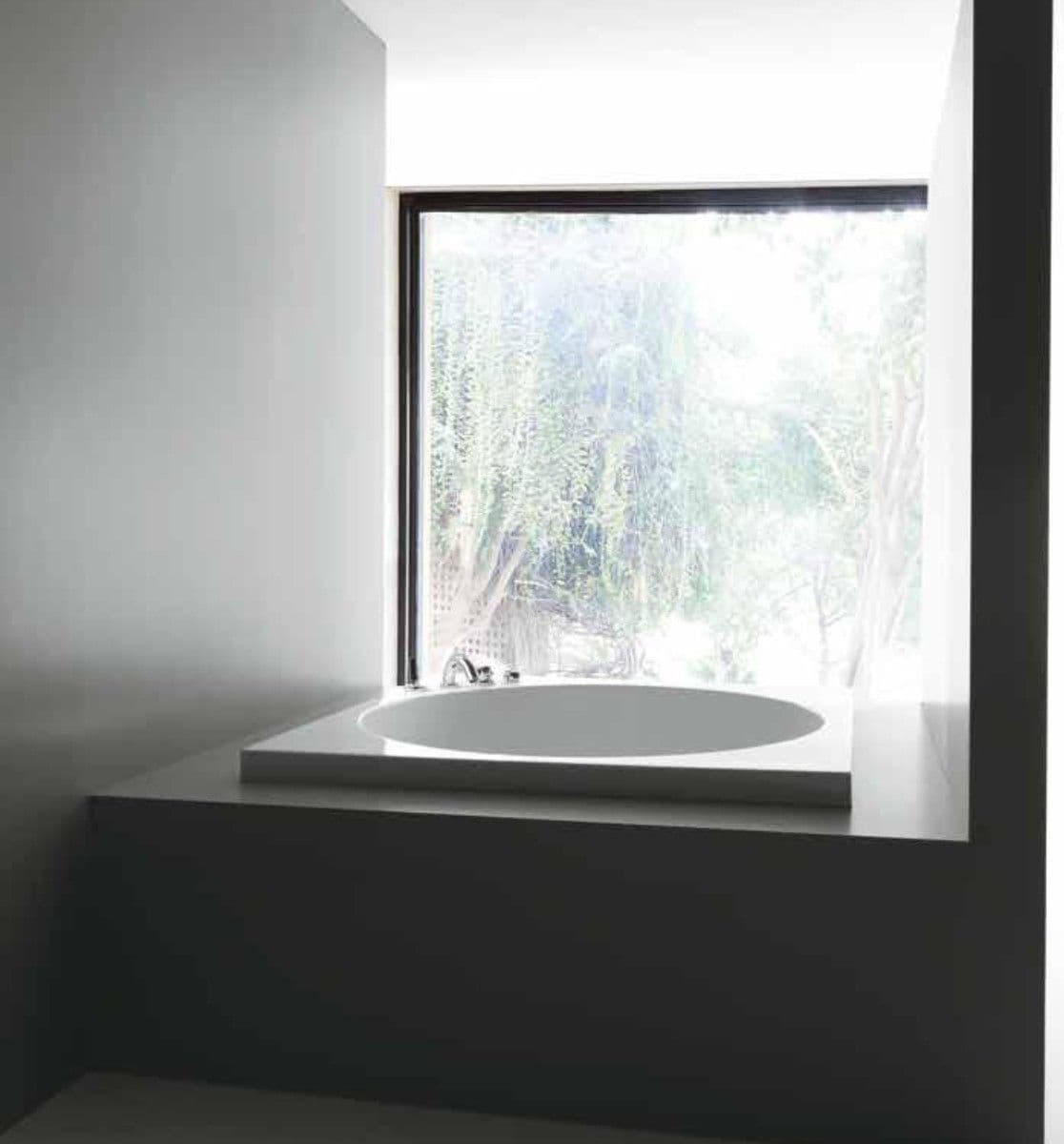 Vasca da Bagno Quadrata Sharm in acrilico bianco 150x150x68 in Vasche da bagno con piedini StileBagno - Roma, commercioVirtuoso.it