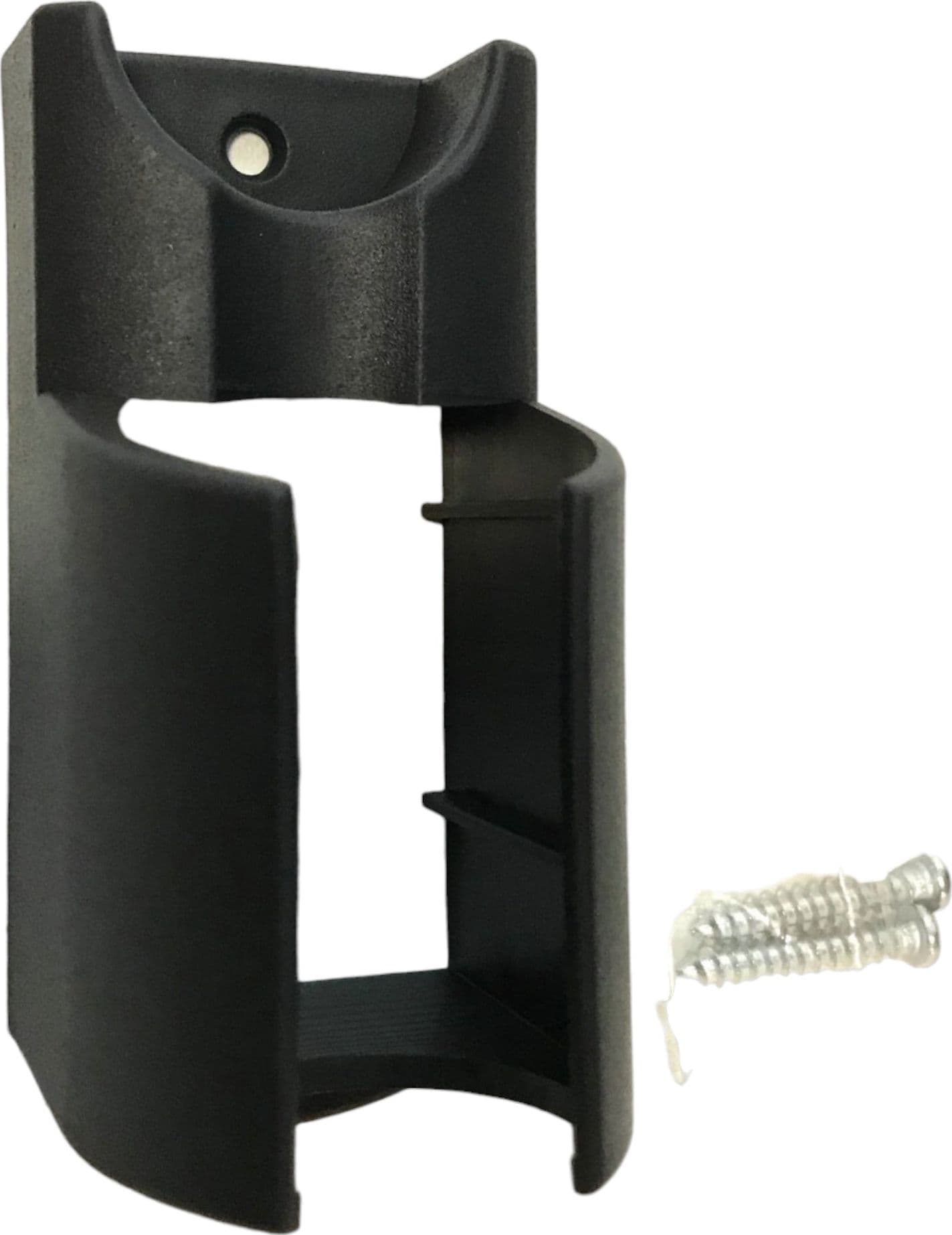 Supporto doccia universale in abs nero completo