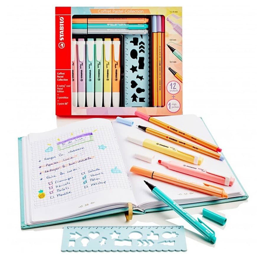 Stabilo - Set Pastell Collection Cofanetto speciale con 13 prodotti (IT/87-2915) in Evidenziatori Cartospedia - Napoli, commercioVirtuoso.it