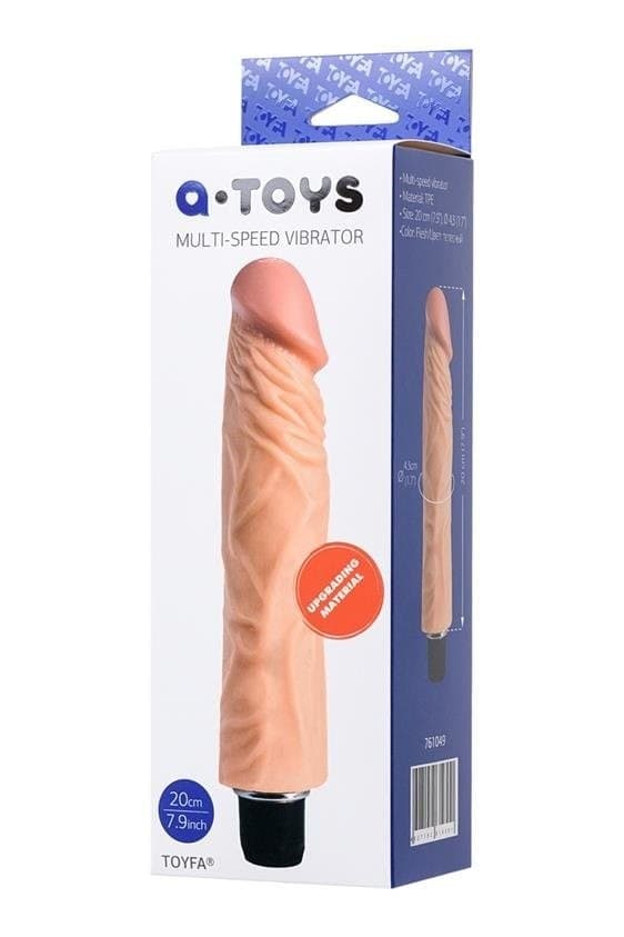 Vibratore realistico 761049 stimolatore vaginale 23 cm di A-Toys in Lubrificanti e gel stimolanti Sexy Tentazioni - Siracusa, commercioVirtuoso.it