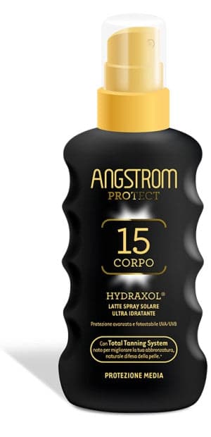 Angstrom protect latte spray spf15 ultra idratante 175ml