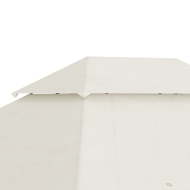 Ricambio Tettuccio per Gazebo 4x3mt Tetto a 2 Livelli in Poliestere Crema AntiUV in Gazebo Danyx - Casoria, commercioVirtuoso.it