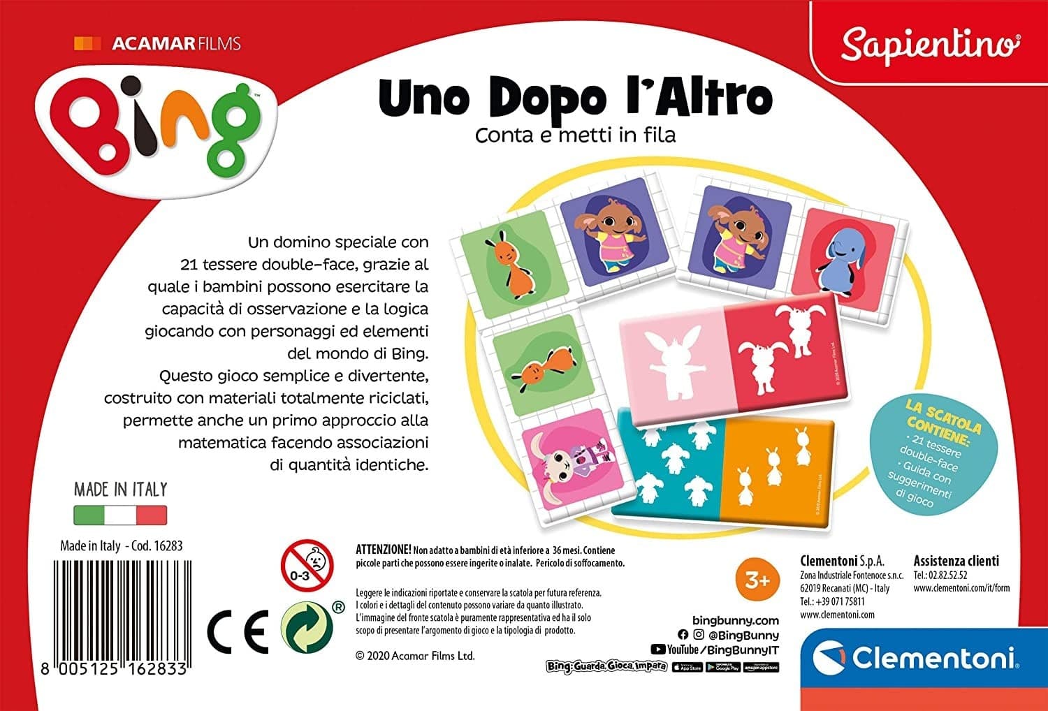 16283 - Bing - Uno Dopo L'Altro in Calze Centro Bimbo - Siderno, commercioVirtuoso.it