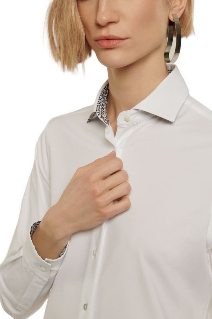 Xacus Camicie Bianco da donna in Bluse e camicie Drestige - Casamassima, commercioVirtuoso.it