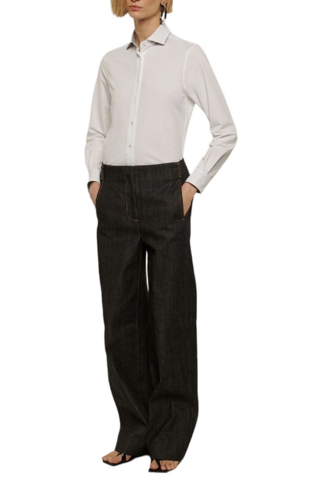 Xacus Camicie Bianco da donna in Bluse e camicie Drestige - Casamassima, commercioVirtuoso.it