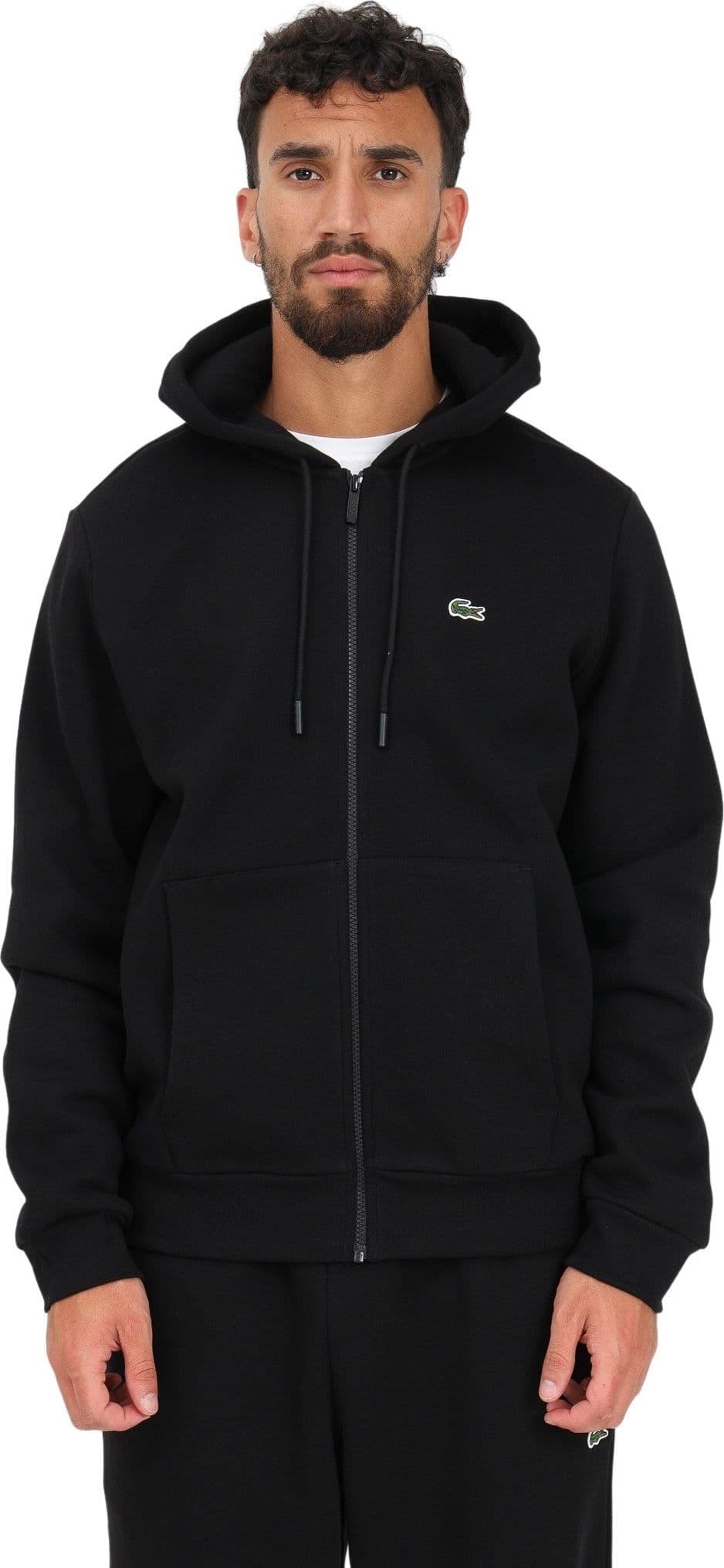 Lacoste Maglie Nero da uomo in T-shirt Drestige - Casamassima, commercioVirtuoso.it