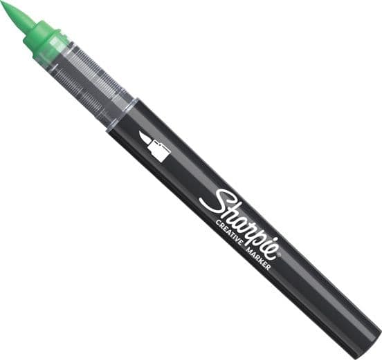 Marcatore Acrilico Creative Marker Punta Pennello Verde Sharpie
