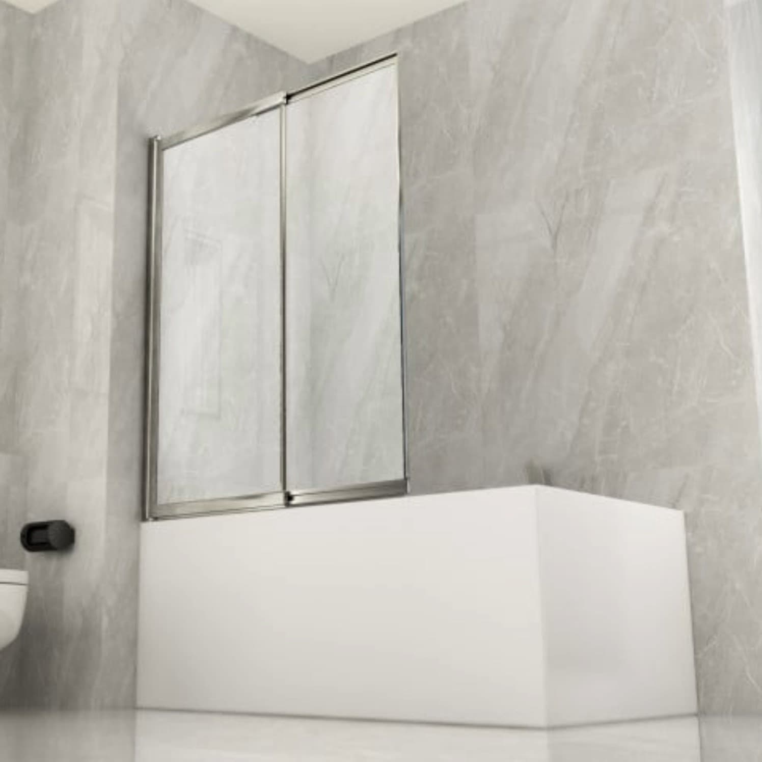 Sopravasca scorrevole e pivottante in vetro trasparente 5mm in Box doccia StileBagno - Roma, commercioVirtuoso.it