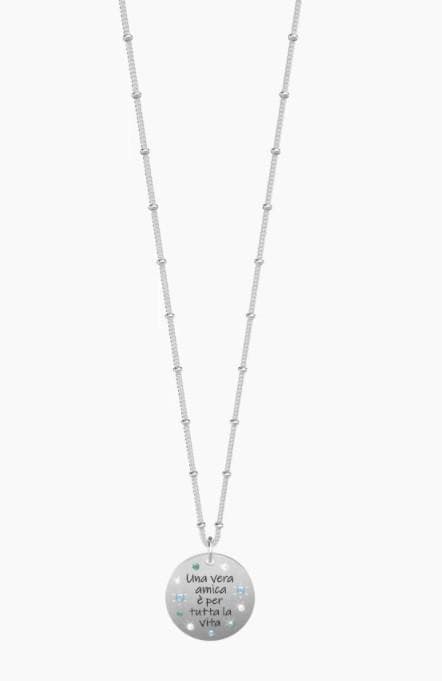 KIDULT COLLANA - UNA VERA AMICA È PER TUTTA LA VITA in Collane Alba Gioielli - Casoria, commercioVirtuoso.it