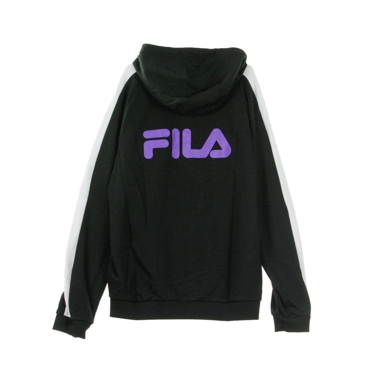 FILA Felpa Leggera Cappuccio Uomo Jeremy Hoodie Black/bright White da uomo in Felpe con cappuccio Drestige - Casamassima, commercioVirtuoso.it