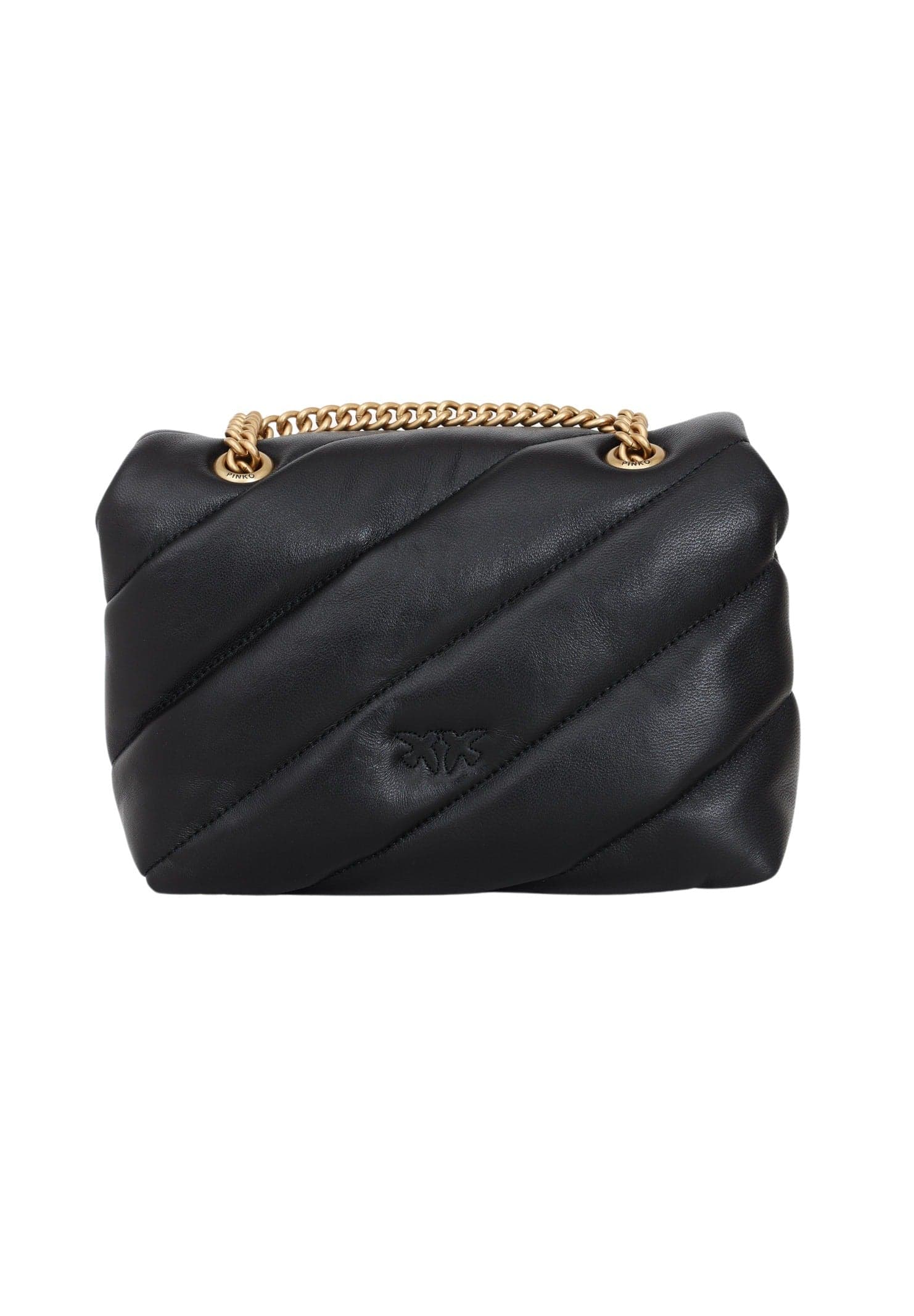 Pinko Borse... Nero gold da donna in Borse a tracolla Drestige - Casamassima, commercioVirtuoso.it