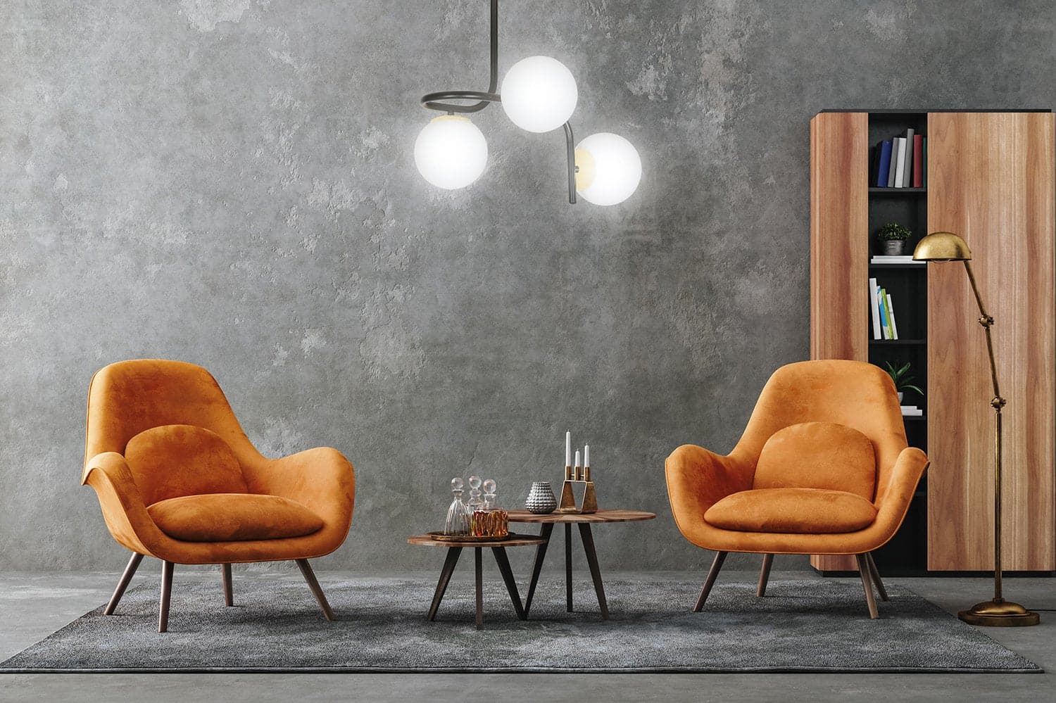 Lampadario 3 Luci Kalf In Acciaio Nero A Bracci E Sfere In Vetro Opalino E Oro in Lampade a sospensione LuceArt - Montecorvino Pugliano, commercioVirtuoso.it