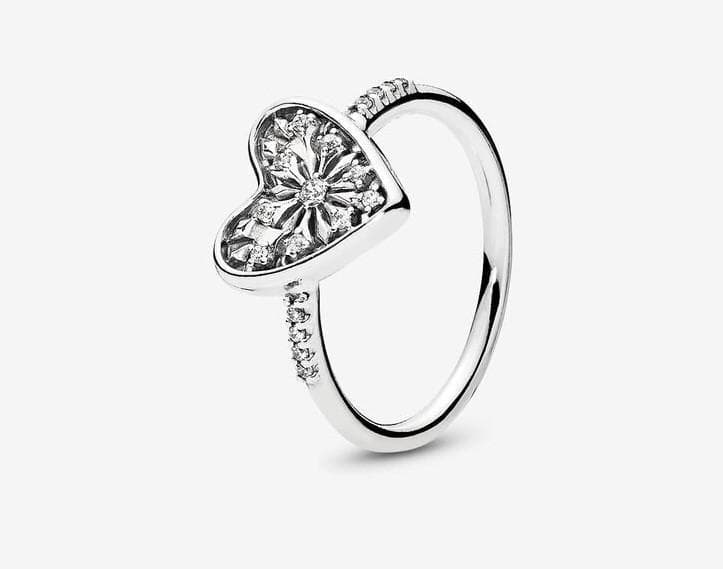 Pandora - Anello Cuore d'Inverno