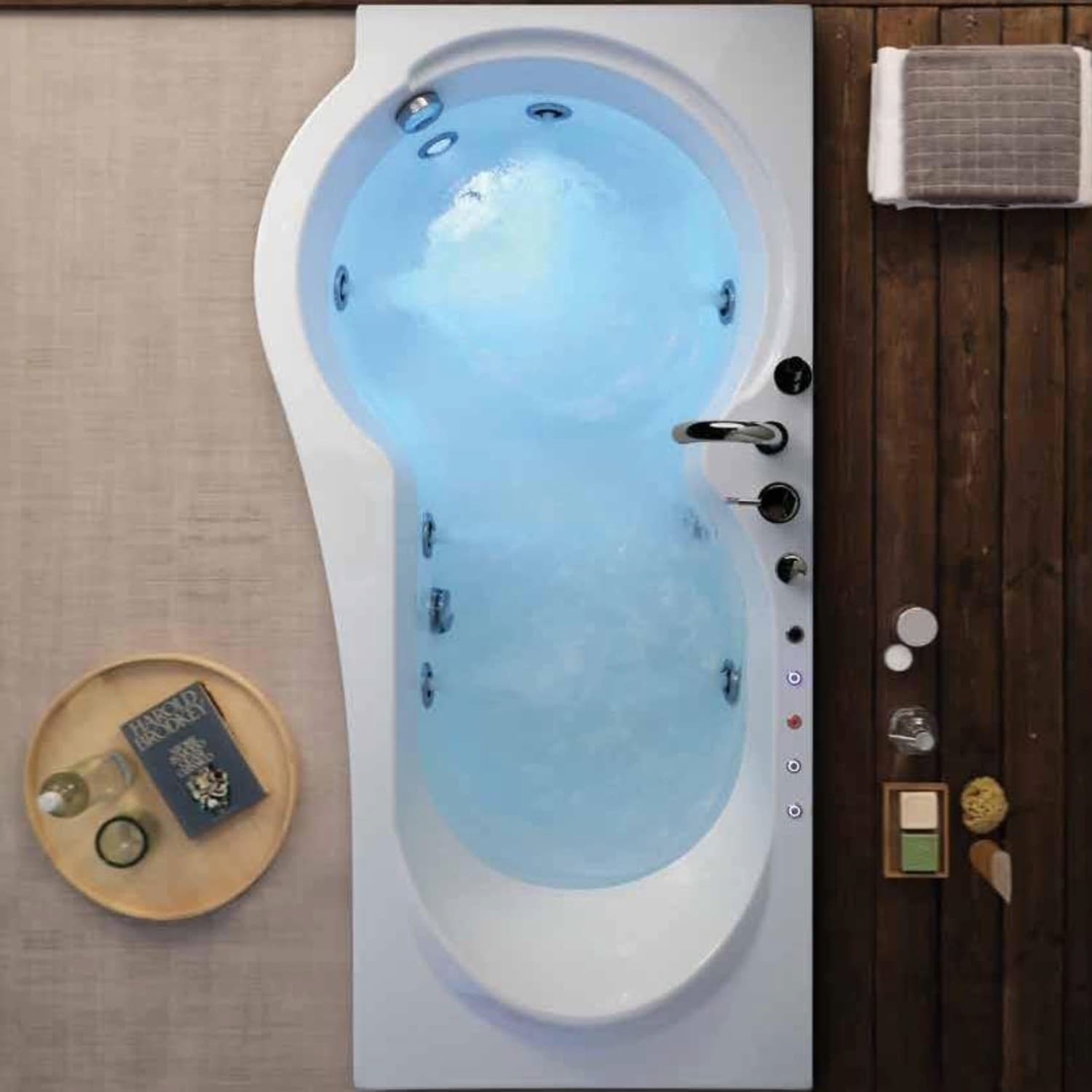 Vasca da bagno Star 170x70cm h550cm in Vasche da bagno idromassaggio StileBagno - Roma, commercioVirtuoso.it