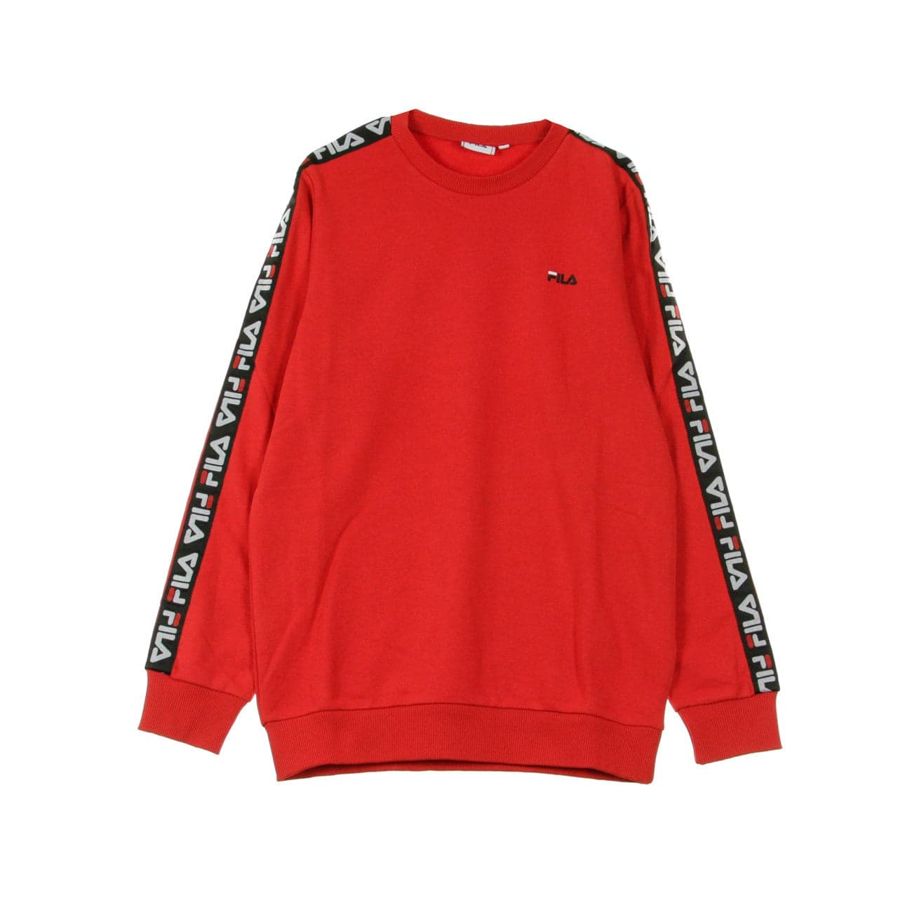 FILA Felpa Leggera Girocollo Uomo Aren Crew True Red da uomo in Felpe con cappuccio Drestige - Casamassima, commercioVirtuoso.it