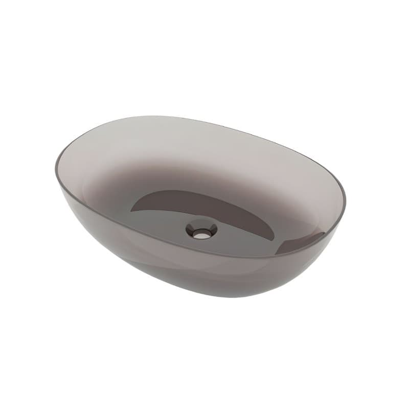 Lavabo da Appoggio BOWL in Resina Trasparente in Lavabi StileBagno - Roma, commercioVirtuoso.it
