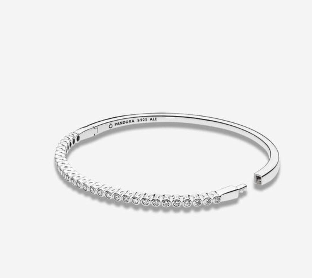 Pandora - Bracciale Rigido con Zirconia Cubica