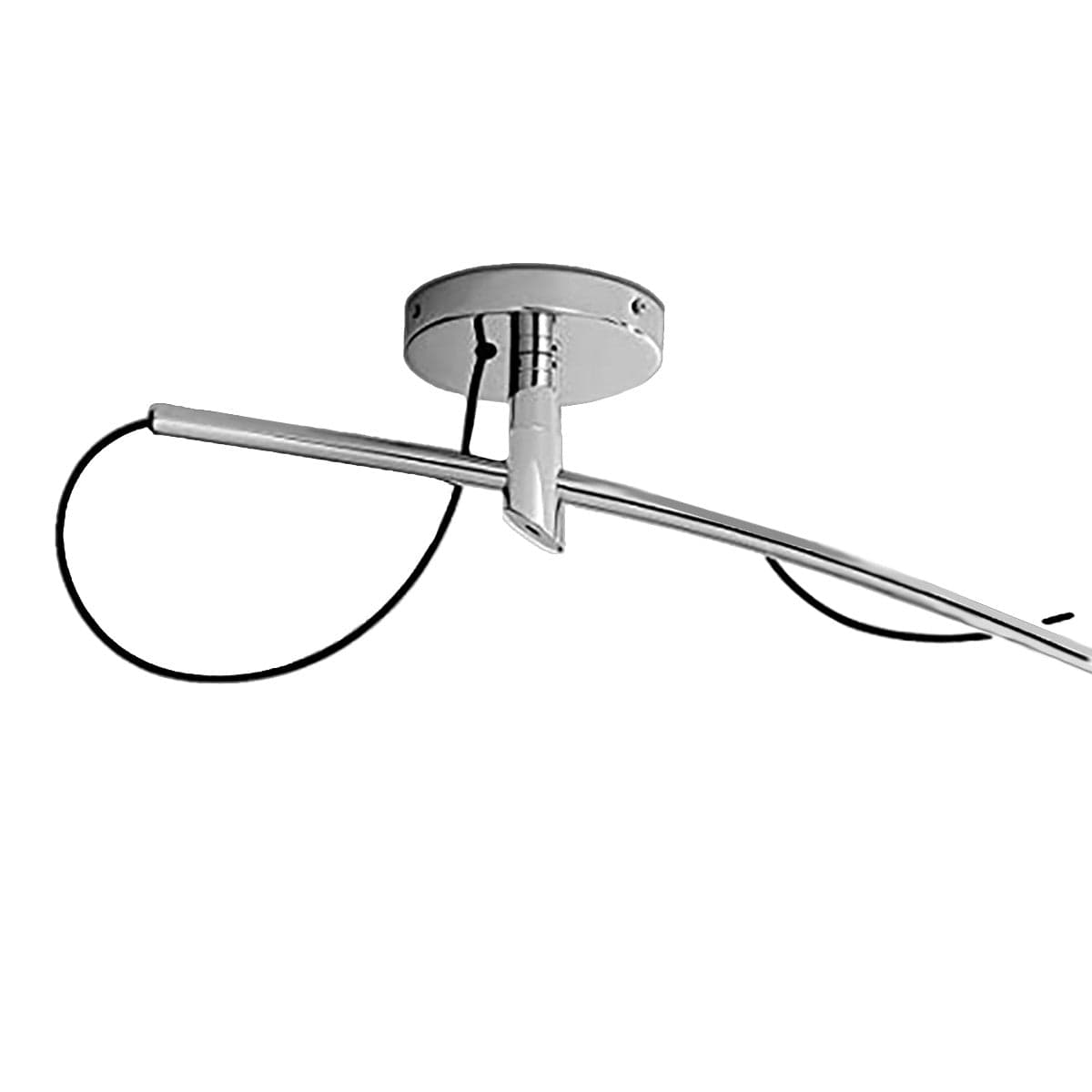 Braccio soffitto Gea Luce AIDA G E27 LED lampada soffitto paralume tessuto bianco in Paralumi Lampadari Bartalini - Colle di Val d’Elsa, commercioVirtuoso.it
