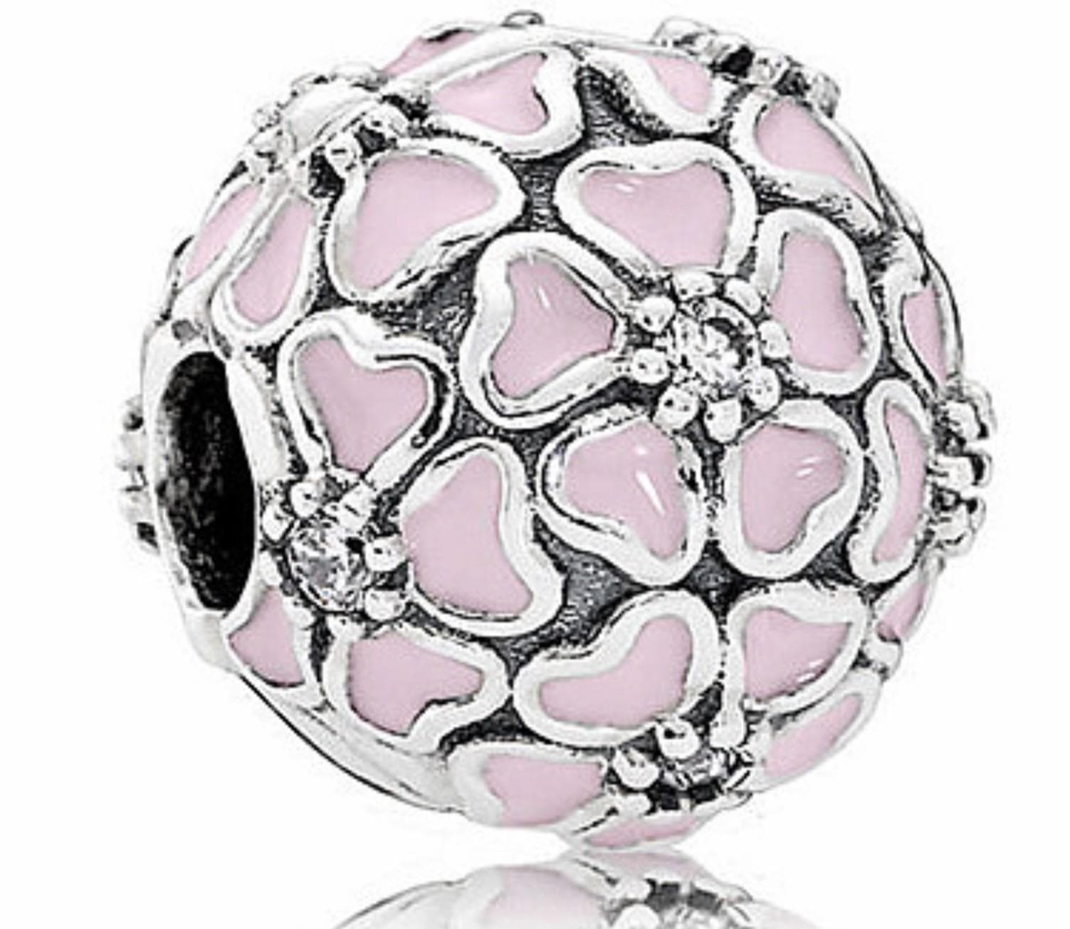Pandora - Clip Fiori Di Ciliegio in Bead Charm Alba Gioielli - Casoria, commercioVirtuoso.it