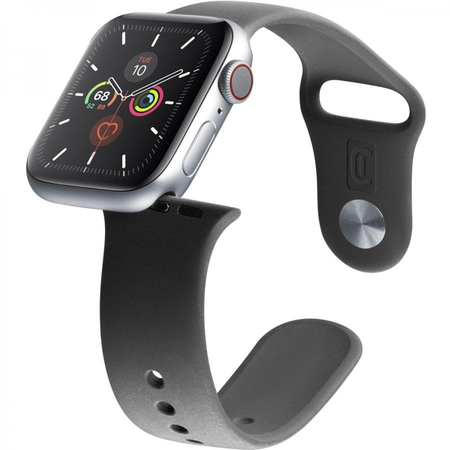 cinturino urban apple watch 42/44/45/46/49 mm black da small a large